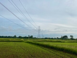 high voltage power lines