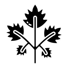 Premium download icon of coriander