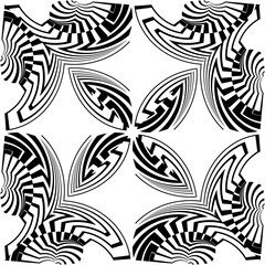 Основные RGB op art creative pattern, ornament, vector decorative element