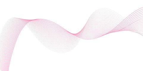 Premium abstract background design with wave line pattern texture in luxury pastel color.
