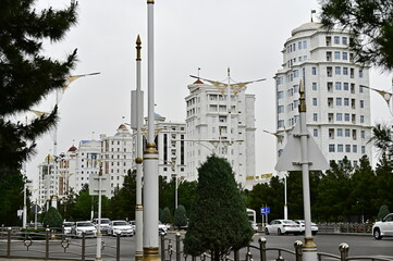 Weiße Hauptstadt Ashgabat - Turkmenistan