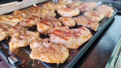 Grilled Chicken Breasts on the Gril