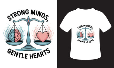 Mental Health Quote T-Shirt Design