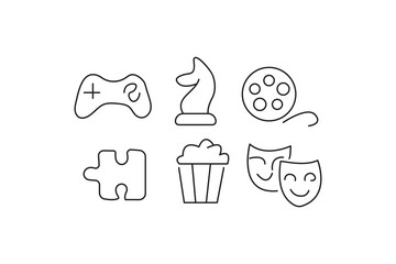 Vector illustration set of hot beverages and sweets, a perfect food and drink design concept