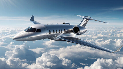 Fototapeta premium airplane in the sky
