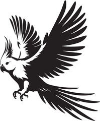 Obraz premium Cockatiel Parrot Vector