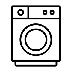 Vector icon washing machine on white background
Vector icon electricity
