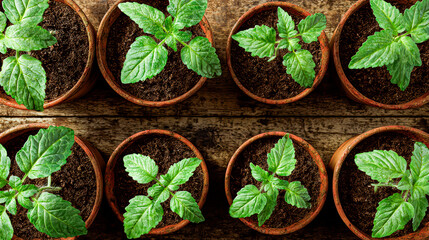 Ready for a big adventure! Seedlings are waiting to be planted