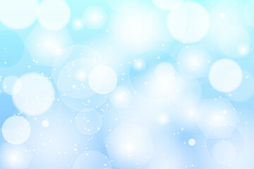 夏の涼しい青いキラキラの光の背景素材