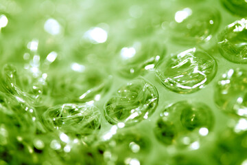 Abstract Bubble Wrap Plastic Circles Shiny Coloured Background