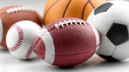 Dynamic Still Life: A Collection of Classic American and Global Sport Balls