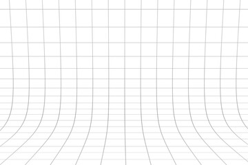 abstract curved perspective grid lines layout design