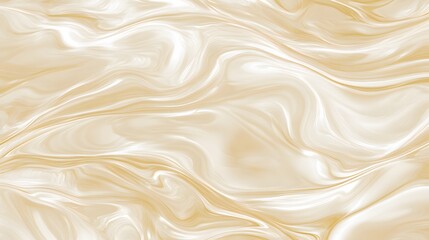 Elegant Beige and White Liquid Marble Texture Swirls Background