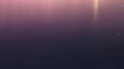 Obraz premium Abstract Purple Gradient Background with Golden Dust and Light Rays