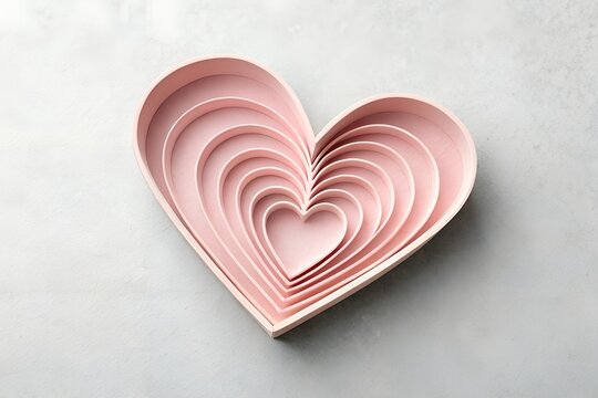 heart on a wooden background