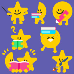 별과 달 친구들과 함께하는 즐거운 학습