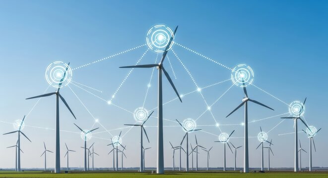 Advanced Networked Wind Turbines Harnessing Clean Renewable Energy for a Sustainable Future