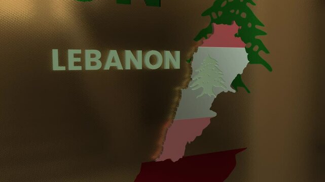 Lebanon Map