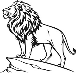 lion vector illustration