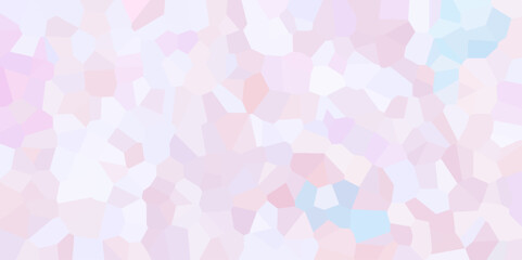 Beautiful multicolor and white crystallized polygon background. abstract light stone tile pattern. modern wallpaper, trendy simple minimal geometric pastel background vector abstract mosaic backdrop.