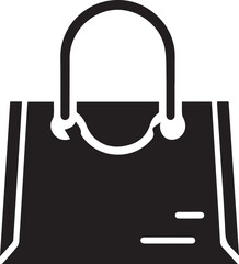 Fototapeta premium Shopping bag icon. Carry and packaging concept.