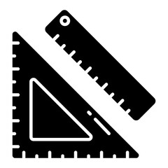 Trendy design icon of measurement scale