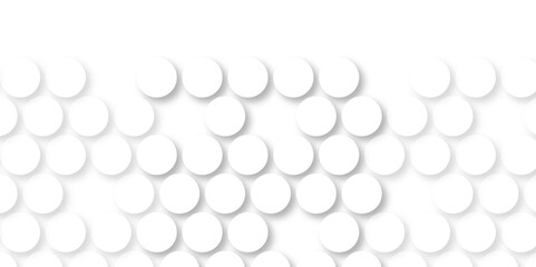 White tiles wall. round marble textures, ball tiles. Top view pavement circle block white texture with seamless patterns floor background. Air Bubble wrap texture background. Textured Background.