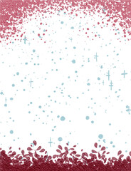 red pink blue colorful abstract illustration, background, wallpaper, card invitation design