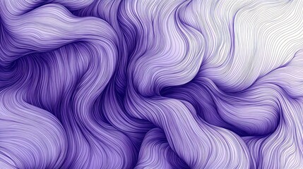 Purple Waves with Texture Abstract Background. Generative AI