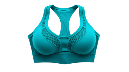 Photo of sports bra isolated on transparent background