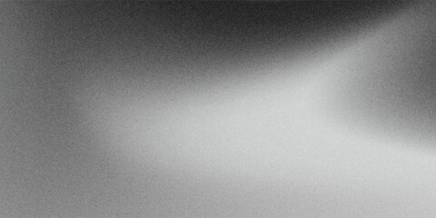 Black dark gray silver white wave abstract background for design. Light wave, wavy line. Ombre gradient eps10