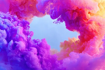 Fototapeta premium abstract watercolor background with watercolor splashes