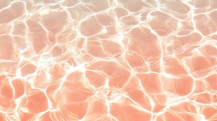 Abstract Coral Water Texture Background Peachy Hues Shimmering Ripples