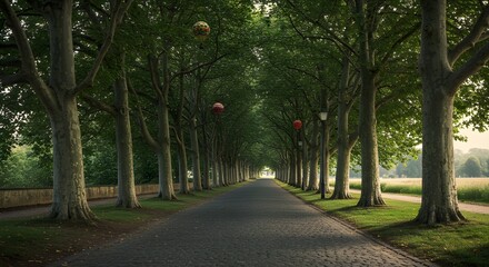 Path in the park.