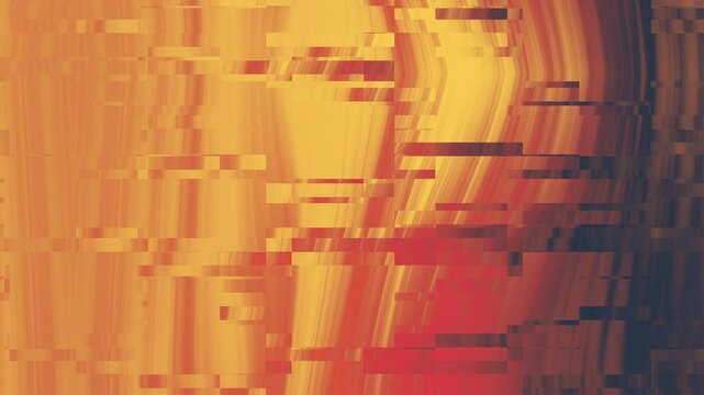 Abstra&ccedil;&atilde;o em tons quentes, textura digital, padr&atilde;o geom&eacute;trico