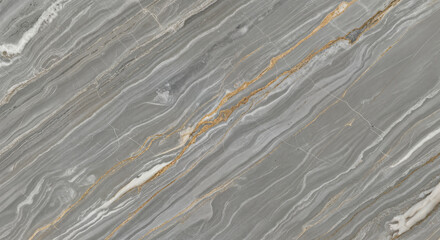 Fototapeta premium Elegant Grey and White Veined Marble – Sophisticated Interior Surface for Modern Decor