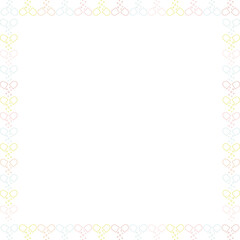 Vitamin tablets simple frame. Healthy lifestyle, medication with empty space for your text