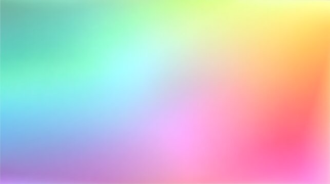 Soft pastel gradient background with a blend of turquoise blue purple pink and yellow hues