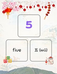 English & Chinese Number Learning 