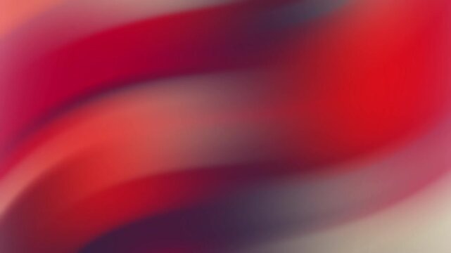 Fluxo de Cores Abstrato em Tons de Vermelho e Roxo