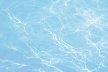 Vibrant rippling blue texture png water overlay effect, transparent background