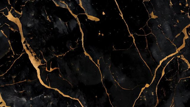 Elegant marble gold with black background with luxury texture, abstract gold veins on white stone surface, shiny marble pattern, high quality decorative design, modern luxury backdrop