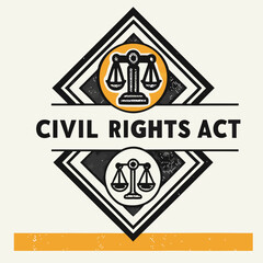 Obraz premium Civil Rights Act: Equality Law