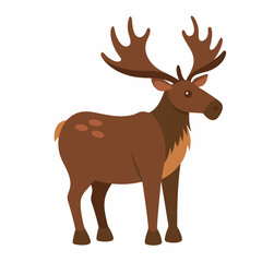deer head vector illustration