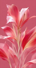 Close-up of vibrant pink flowers