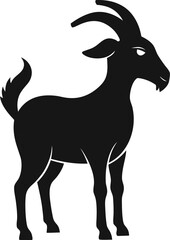 Farm Animal Silhouette Bundle , Goat, Pig, Chicken, Duck, Horse, Sheep Vector Collection