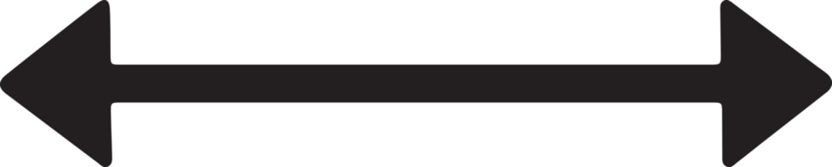 Long Arrow icon. Vector trendy long arrow icon right in flat style. Long arrow icon for web design. Vector illustration
