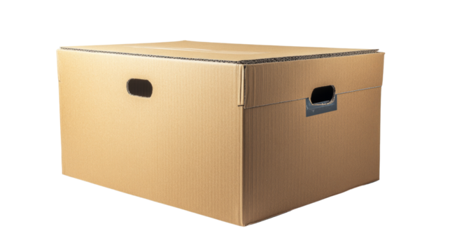 Organizing your workspace cardboard storage box inspiration home office product showcase clean environment top view practicality