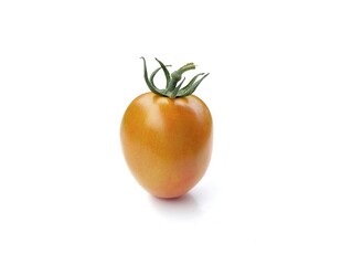 Fresh tomatoes isolated on white background