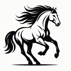 A_vector-style_black_and_white_digital_illustratio